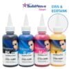 Comprar Tinta sublimación para CISS, Sublinova Smart. 4 botellas de 100ml con tapones depósitos, 4 Colores CMYK